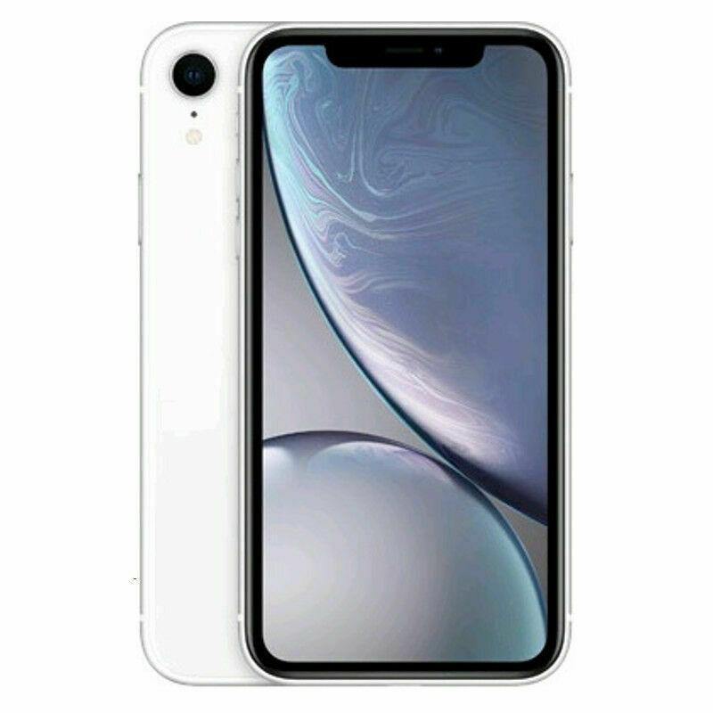 iPhone XR Black 64 GB au 液晶漏れ - スマートフォン本体